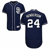 San Diego Padres #24 Rickey Henderson Navy Flexbase Stitched Jersey DingZhi,baseball caps,new era cap wholesale,wholesale hats