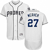San Diego Padres #27 Jered Weaver White Flexbase Stitched Jersey DingZhi,baseball caps,new era cap wholesale,wholesale hats