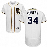 San Diego Padres #34 Rollie Fingers White Flexbase Stitched Jersey DingZhi,baseball caps,new era cap wholesale,wholesale hats
