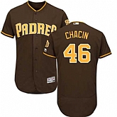 San Diego Padres #46 Jhoulys Chacin Brown Flexbase Stitched Jersey DingZhi,baseball caps,new era cap wholesale,wholesale hats