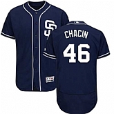 San Diego Padres #46 Jhoulys Chacin Navy Flexbase Stitched Jersey DingZhi,baseball caps,new era cap wholesale,wholesale hats