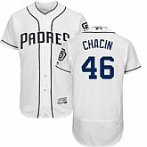 San Diego Padres #46 Jhoulys Chacin White Flexbase Stitched Jersey DingZhi,baseball caps,new era cap wholesale,wholesale hats