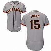 San Francisco Giants #15 Bruce Bochy Gray Flexbase Stitched Jersey DingZhi,baseball caps,new era cap wholesale,wholesale hats