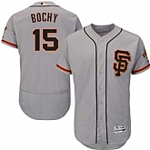 San Francisco Giants #15 Bruce Bochy Gray Road 2 Flexbase Stitched Jersey DingZhi,baseball caps,new era cap wholesale,wholesale hats