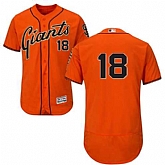 San Francisco Giants #18 Matt Cain Orange Flexbase Stitched Jersey DingZhi,baseball caps,new era cap wholesale,wholesale hats