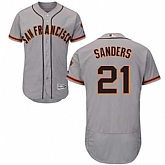 San Francisco Giants #21 Deion Sanders Gray Flexbase Stitched Jersey DingZhi,baseball caps,new era cap wholesale,wholesale hats