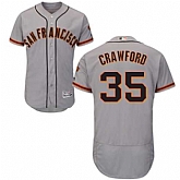 San Francisco Giants #35 Brandon Crawford Gray Flexbase Stitched Jersey DingZhi,baseball caps,new era cap wholesale,wholesale hats