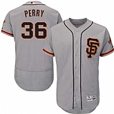 San Francisco Giants #36 Steve Perry Gray Road 2 Flexbase Stitched Jersey DingZhi,baseball caps,new era cap wholesale,wholesale hats