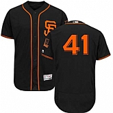 San Francisco Giants #41 Mark Melancon Black Flexbase Stitched Jersey DingZhi,baseball caps,new era cap wholesale,wholesale hats