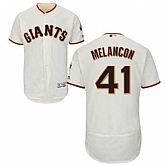 San Francisco Giants #41 Mark Melancon Cream Flexbase Stitched Jersey DingZhi,baseball caps,new era cap wholesale,wholesale hats