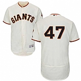 San Francisco Giants #47 Johnny Cueto Cream Flexbase Stitched Jersey DingZhi,baseball caps,new era cap wholesale,wholesale hats