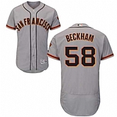 San Francisco Giants #58 Gordon Beckham Gray Flexbase Stitched Jersey DingZhi,baseball caps,new era cap wholesale,wholesale hats