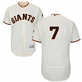 San Francisco Giants #7 Jimmy Rollins Cream Flexbase Stitched Jersey DingZhi,baseball caps,new era cap wholesale,wholesale hats