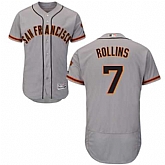 San Francisco Giants #7 Jimmy Rollins Gray Flexbase Stitched Jersey DingZhi,baseball caps,new era cap wholesale,wholesale hats