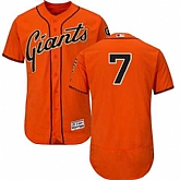 San Francisco Giants #7 Jimmy Rollins Orange Flexbase Stitched Jersey DingZhi,baseball caps,new era cap wholesale,wholesale hats