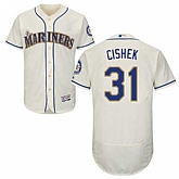 Seattle Mariners #31 Steve Cishek Cream Flexbase Stitched Jersey DingZhi,baseball caps,new era cap wholesale,wholesale hats