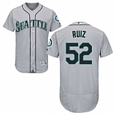 Seattle Mariners #52 Carlos Ruiz Gray Flexbase Stitched Jersey DingZhi,baseball caps,new era cap wholesale,wholesale hats