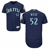 Seattle Mariners #52 Carlos Ruiz Navy Flexbase Stitched Jersey DingZhi,baseball caps,new era cap wholesale,wholesale hats