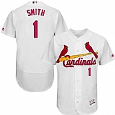 St. Louis Cardinals #1 Ozzie Smith White Flexbase Stitched Jersey DingZhi,baseball caps,new era cap wholesale,wholesale hats