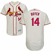 St. Louis Cardinals #14 Ken Boyer Cream Flexbase Stitched Jersey DingZhi,baseball caps,new era cap wholesale,wholesale hats