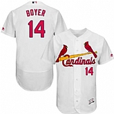 St. Louis Cardinals #14 Ken Boyer White Flexbase Stitched Jersey DingZhi,baseball caps,new era cap wholesale,wholesale hats