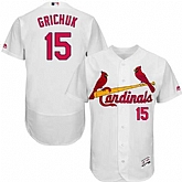 St. Louis Cardinals #15 Randal Grichuk White Flexbase Stitched Jersey DingZhi,baseball caps,new era cap wholesale,wholesale hats