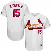 St. Louis Cardinals #15 Tim McCarver White Flexbase Stitched Jersey DingZhi,baseball caps,new era cap wholesale,wholesale hats