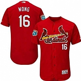 St. Louis Cardinals #16 Kolten Wong Red 2017 Spring Training Flexbase Stitched Jersey DingZhi,baseball caps,new era cap wholesale,wholesale hats
