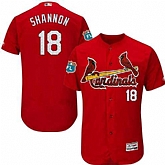 St. Louis Cardinals #18 Mike Shannon Red 2017 Spring Training Flexbase Stitched Jersey DingZhi,baseball caps,new era cap wholesale,wholesale hats