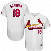 St. Louis Cardinals #18 Mike Shannon White Flexbase Stitched Jersey DingZhi,baseball caps,new era cap wholesale,wholesale hats