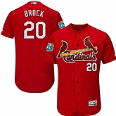 St. Louis Cardinals #20 Lou Brock Red 2017 Spring Training Flexbase Stitched Jersey DingZhi,baseball caps,new era cap wholesale,wholesale hats