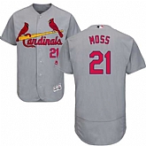 St. Louis Cardinals #21 Brandon Moss Gray Flexbase Stitched Jersey DingZhi,baseball caps,new era cap wholesale,wholesale hats