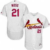 St. Louis Cardinals #21 Brandon Moss White Flexbase Stitched Jersey DingZhi,baseball caps,new era cap wholesale,wholesale hats