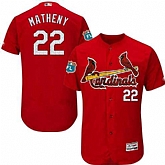 St. Louis Cardinals #22 Mike Matheny Red 2017 Spring Training Flexbase Stitched Jersey DingZhi,baseball caps,new era cap wholesale,wholesale hats