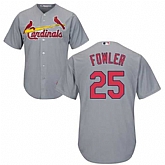 St. Louis Cardinals #25 Dexter Fowler Gray New Cool Base Stitched Jersey DingZhi,baseball caps,new era cap wholesale,wholesale hats