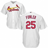 St. Louis Cardinals #25 Dexter Fowler White New Cool Base Stitched Jersey DingZhi,baseball caps,new era cap wholesale,wholesale hats