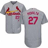 St. Louis Cardinals #27 Jhonny Peralta Gray Flexbase Stitched Jersey DingZhi,baseball caps,new era cap wholesale,wholesale hats