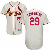 St. Louis Cardinals #29 Chris Carpenter Cream Flexbase Stitched Jersey DingZhi,baseball caps,new era cap wholesale,wholesale hats