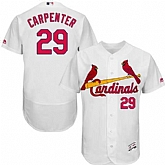 St. Louis Cardinals #29 Chris Carpenter White Flexbase Stitched Jersey DingZhi,baseball caps,new era cap wholesale,wholesale hats