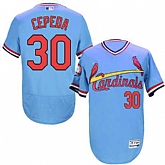 St. Louis Cardinals #30 Orlando Cepeda Light Blue Cooperstown Collection Flexbase Stitched Jersey DingZhi,baseball caps,new era cap wholesale,wholesale hats