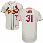 St. Louis Cardinals #31 Lance Lynn Cream Flexbase Stitched Jersey DingZhi,baseball caps,new era cap wholesale,wholesale hats