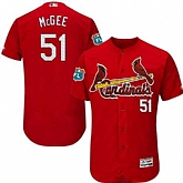 St. Louis Cardinals #51 Willie McGee Red 2017 Spring Training Flexbase Stitched Jersey DingZhi,baseball caps,new era cap wholesale,wholesale hats