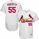 St. Louis Cardinals #55 Stephen Piscotty White Flexbase Stitched Jersey DingZhi,baseball caps,new era cap wholesale,wholesale hats