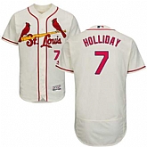 St. Louis Cardinals #7 Matt Holliday Cream Flexbase Stitched Jersey DingZhi,baseball caps,new era cap wholesale,wholesale hats