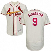 St. Louis Cardinals #9 Enos Slaughter Cream Flexbase Stitched Jersey DingZhi,baseball caps,new era cap wholesale,wholesale hats