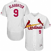 St. Louis Cardinals #9 Enos Slaughter White Flexbase Stitched Jersey DingZhi,baseball caps,new era cap wholesale,wholesale hats