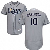Tampa Bay Rays #10 Corey Dickerson Gray Flexbase Stitched Jersey DingZhi,baseball caps,new era cap wholesale,wholesale hats