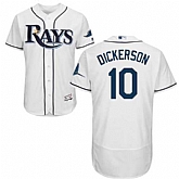 Tampa Bay Rays #10 Corey Dickerson White Flexbase Stitched Jersey DingZhi,baseball caps,new era cap wholesale,wholesale hats