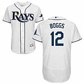 Tampa Bay Rays #12 Wade Boggs White Flexbase Stitched Jersey DingZhi,baseball caps,new era cap wholesale,wholesale hats