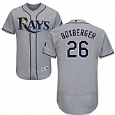 Tampa Bay Rays #26 Brad Boxberger Gray Flexbase Stitched Jersey DingZhi,baseball caps,new era cap wholesale,wholesale hats